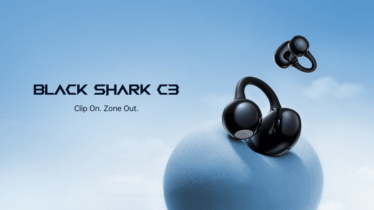 Black Shark C3 – Ασύρματα Ακουστικά Clip-On - Aion HiTech