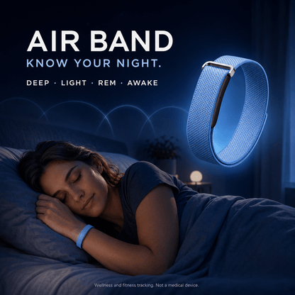 Valdus Air Band Smartband με Παρακολούθηση Καρδιακών Παλμών & Ύπνου - Aion HiTech